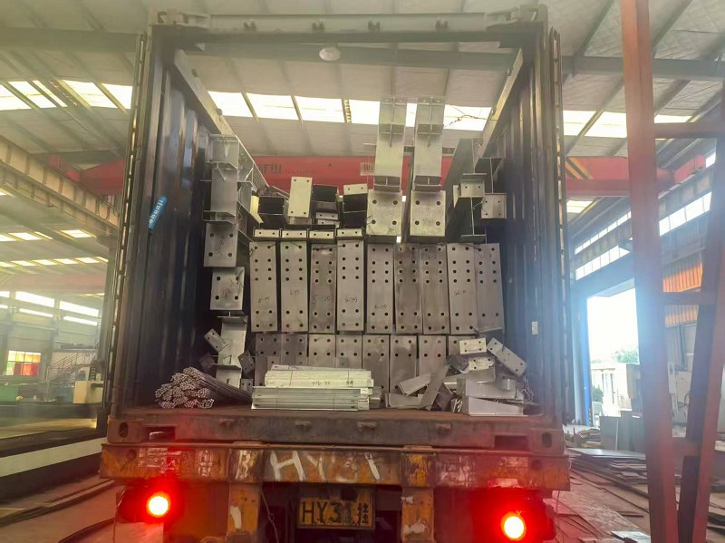 अनुकूलित स्टील संरचना लकल्याण्ड टापुहरूमा पठाइयो