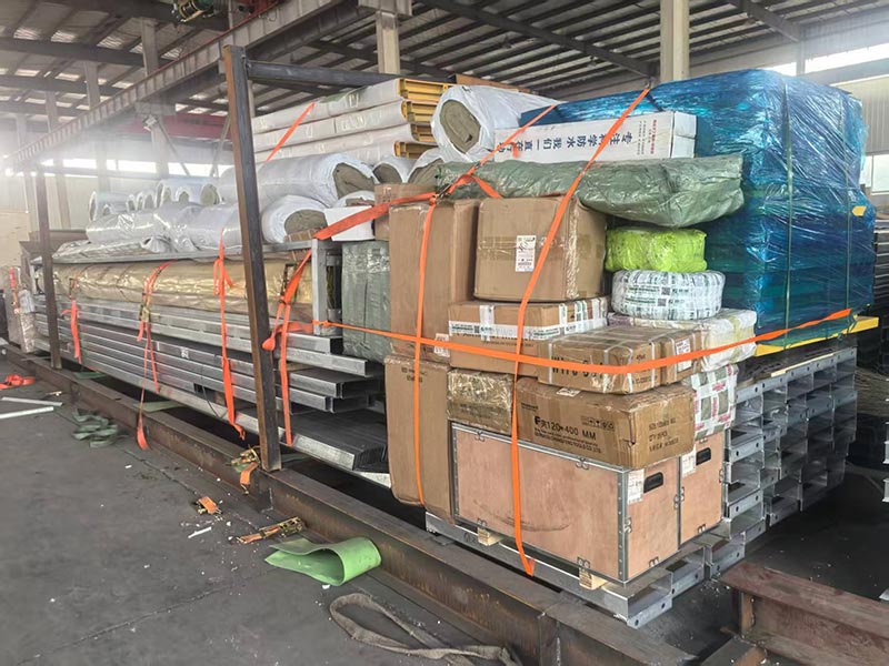 Mayotte अनुकूलित इस्पात संरचना ढुवानी समाचार